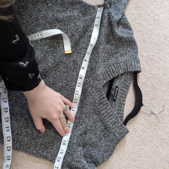 Athleta Lounge Athleisure Country Club Merino Wool Cashmere V-Neck Sweater XS - Picture 4 of 8